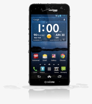 *phone Will Not Operate Under Water And Should Be Dried - Kyocera Hydro Elite