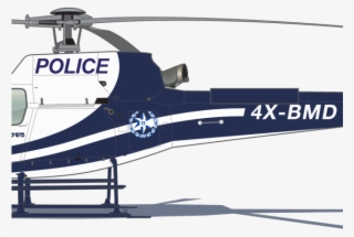 Helicopter Clipart Border - Airbus Helicopter Police