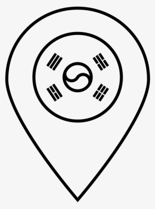 South Korea Flag Rubber Stamp - South Korea Flag