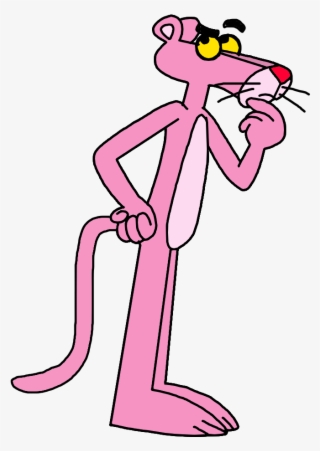 Pink Panther Thinking Something - Pink Panther Thinking