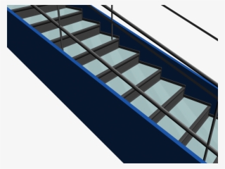 A Section Of Stair E Fitted With The Proposed Installation - Architecture