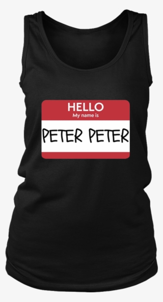 "hello My Name Is Peter Peter" Funny Halloween T-shirt - Shirt