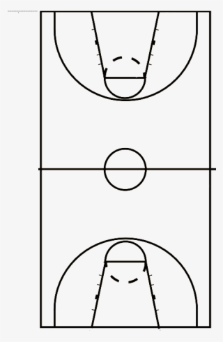 Basketball Court Dimensions Kopie - Basketball Court Size Png