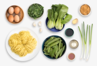 Spring Miso Ramen With English Peas, Pea Shoots & Soft-boiled - Ramen Ingredients