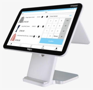 Dual Screen 5th Generation Android Cash Register Machine - Cash Register Tps680