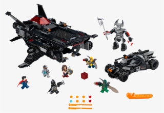 Batmobile Airlift Attack - Lego Flying Fox Batmobile Airlift Attack