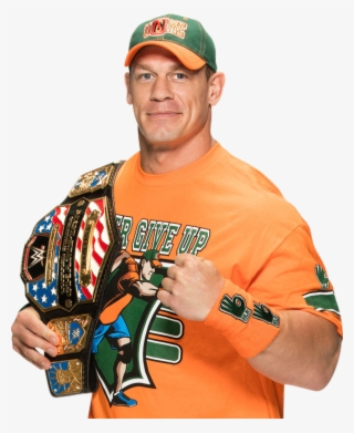 John Cena Transparent John Images Pluspng Png John - Wwe John Cena United States Champion 2015