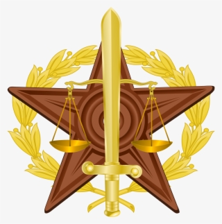 Barnstar Law Gold - Illustration