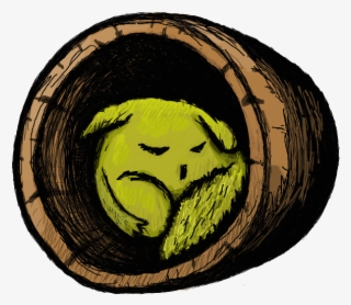 Aw, The Sleeping Golden Possum - Illustration