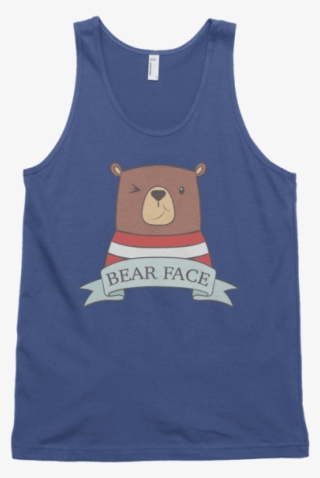 Bear Face Tank Top Swish Embassy - Shirt