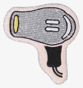 Blow Dryer Sticker Patch - Drawing