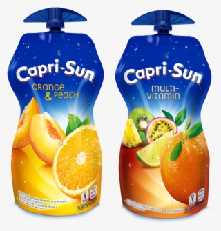Capri-sun Orange & Peach And Multivitamin - Capri Sun Orange Peach