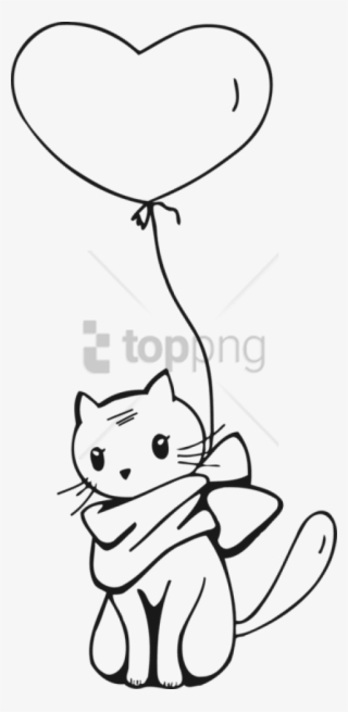 Free Png Outline Cat Line Art Png Image With Transparent - Outline Drawings Of Cats