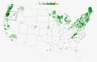 The Majority Of American Christmas Trees Are Grown - Atlas