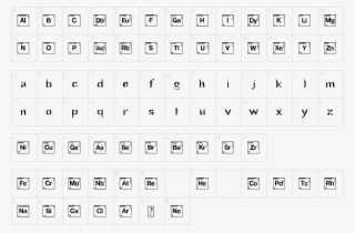 Character Map - Number