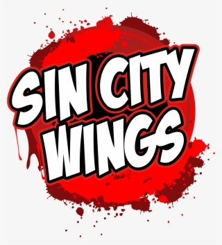 Sin City Wings - Logo Wings Food