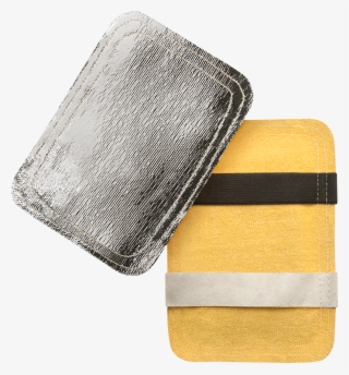 15a76 Aluminized Rayon Glove Back-hand Pad - Wallet