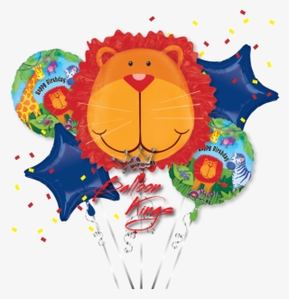 Jungle Animals Bouquet - Illustration