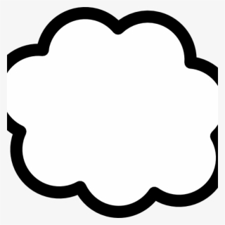 Cloud Clipart Black And White Clouds Clipart Black - Clip Art