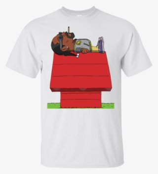 Peanuts Snoopy Parody Smoking On Rooftop Funny Shirt - Snoopy