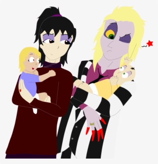 And Lydia Family Take By Fableworldna On - Beetlejuice Y Lydia En Love