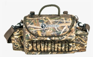 Cupped Waterfowl Front View Camo - Handbag