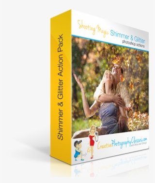 Try Our Magic Shimmer And Glitter Actions - Flyer