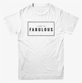 Five Faves Fabulous F Word Tee White - Active Shirt