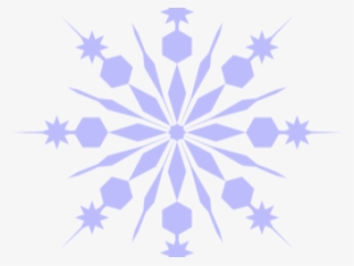 Snowflake Clipart Crystal - Red Snowflake Transparent Background