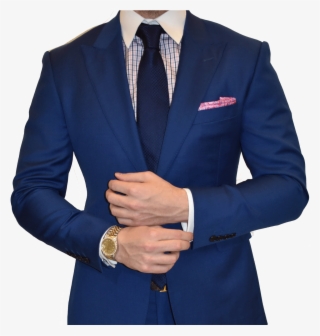 Infiniti Blue Custom Suit Business Essentials - Custom New Blue Suit