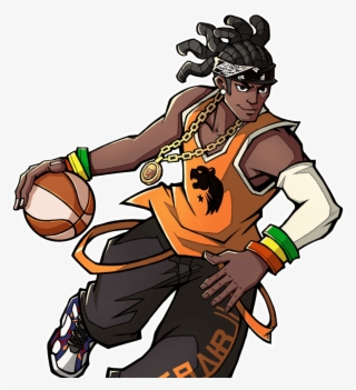 All 5 Positions Are Available To Choose，real-time Tactical - Dunk Nation 3x3 Character Png