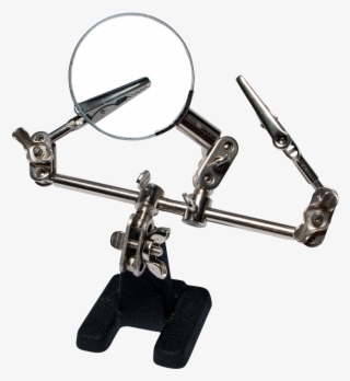 Wz0034 3rd Helping Hand With Magnifier - Helfende Hand Löten