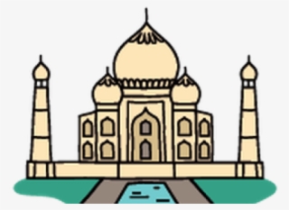 Taj Mahal Clipart Silhouette - Taj Mahal Clipart Transparent