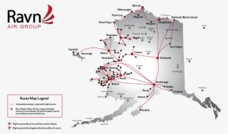 Route Map Ravn Alaska - Ravn Alaska