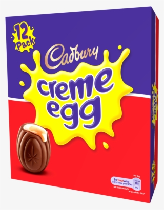 Creme Egg 12 Pack Box - Cadbury Creme Eggs 12