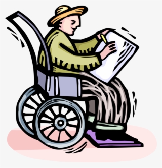 Graphic Library Elderly Artist In Image Illustration