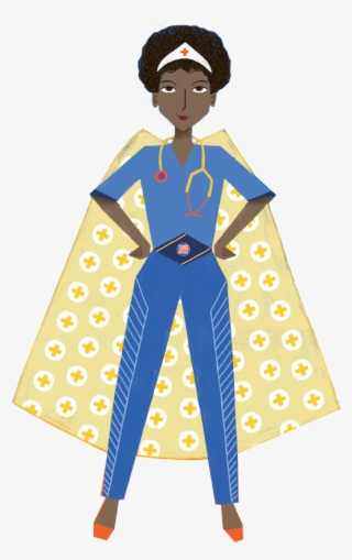 Nurse With Cape - National Health Center Week 2018
