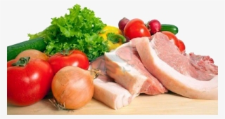 La Producción - Carnes Y Verduras Png