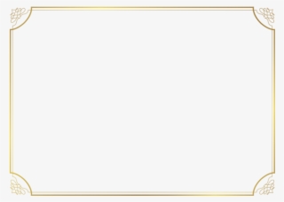 Golden Frame - Line Art