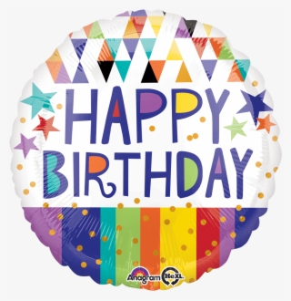 Globo De Cumpleaños - Happy Birthday Shapes