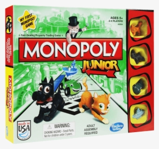 Monopoly Junior Box - Board Games For Children