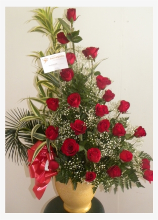 24 Rosas Rojas - Arreglo De 24 Rosas Rojas