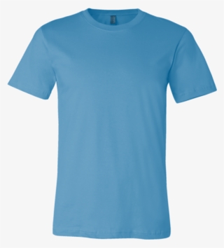 Unisex Short Sleeve Jersey T-shirt - Bella Canvas Ocean Blue