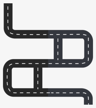 Road Cartoon Png Carbk - Road Top View Cartoon Png