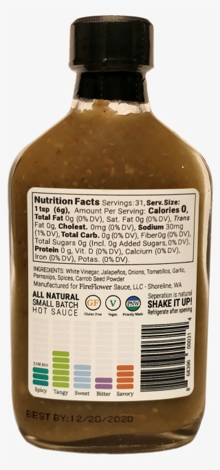 Main Squeeze Jalapeño & Tomatillo - Glass Bottle