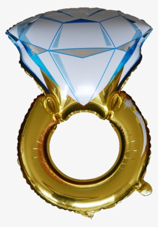 Diamond Balloon Instaballoons Fun Balloons Ⓒ - Ring Balloon Png