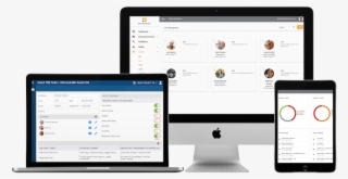 Macbook Pro Imac With Black Ipad Mini In - Apple Macbook Pro