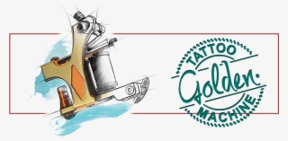 Golden Tattoo Machine® - Illustration