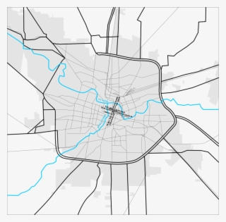 Mancha Urbana De Cordoba Con Peatonales - Mancha Urbana De Cordoba