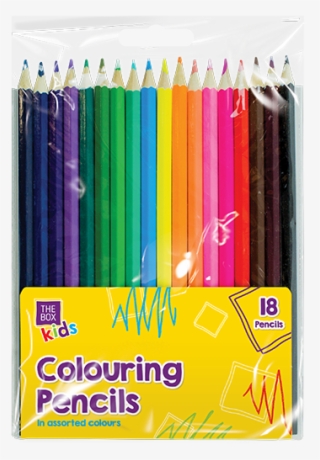 Colouring Pencils - 18 Pack - Art Paint